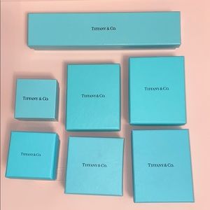 Tiffany & Co. turquoise boxes - multiple sizes